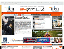 Tablet Screenshot of 24emilia.com